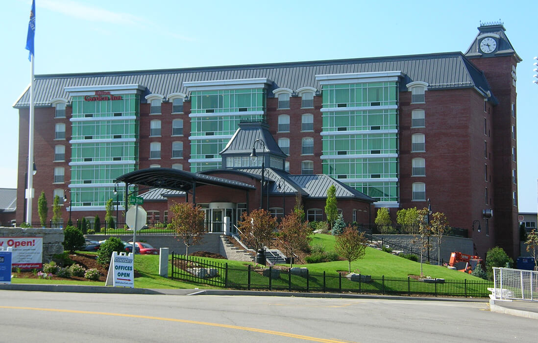 Bma Architecture Ballpark Hilton Garden Inn Manchester Nh